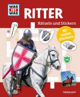 Was ist was Ritter Rätseln und Stickern - ab 8...