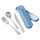 Besteck-Set Adult Concept - storm blue - 3-tlg. + Dose