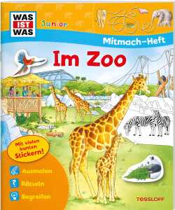 WIW Junior Mitmach Heft Zoo - ab 4 Jahren