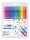Doppelfasermaler 12er Set Twin Tone Rainbow 0,8mm, 0,3mm