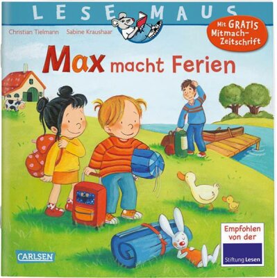 Lesemaus 113 Max macht Ferien - ab 3 Jahren