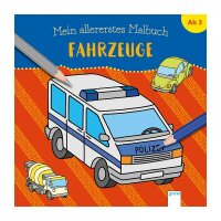 Mein allererstes Malbuch Fahrzeuge - ab 3 Jahren Arena