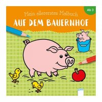 Mein allererstes Malbuch Auf dem Bauernhof - ab 3 Jahren...