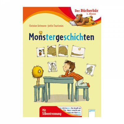 Der Bücherbär Klasse 1 Monstergeschichten - Mit Silbentrennung - ab 6 Jahren Arena