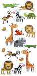 ROESSLER PAPIER Dekorsticker Happy Safari