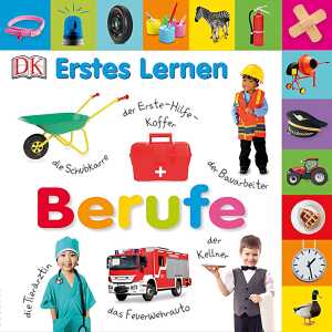 Erstes Lernen Berufe mit Griffregister - ab 1 Jahr