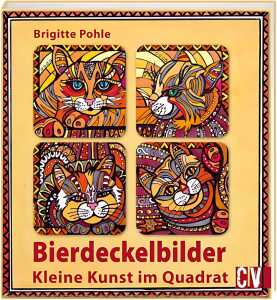 Bierdeckelbilder Kleine Kunst im Quadrat