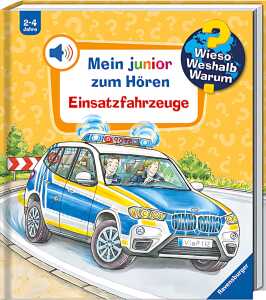 Einsatzfahrzeuge - Mein junior zum Hören Wieso, Weshalb, Warum?