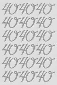 ROESSLER PAPIER Peel Off Sticker 40 silber