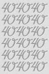 ROESSLER PAPIER Peel Off Sticker 40 silber
