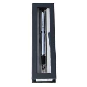 Füller Eleganza silber Feder M in schlanker Box - in schlanker Box