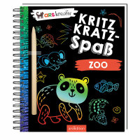 Ars kreativ Malbuch Kritzkratz Spaß Zoo - ab 5...