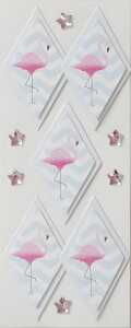ROESSLER PAPIER Sticker Flamingo