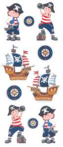 ROESSLER PAPIER Sticker Piraten Rössler