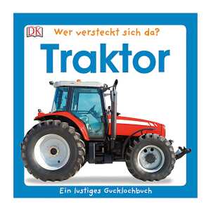 Buch Wer versteckt sich da? Traktor Ein Gucklochbuch mit Glitzerfolie