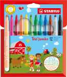 STABILO Trio Jumbo 12er Etui 4006381492560