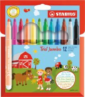 STABILO Trio Jumbo 12er Etui