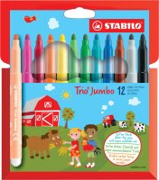 STABILO Trio Jumbo 12er Etui