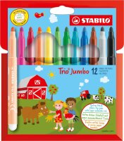 STABILO Trio Jumbo 12er Etui