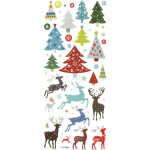 MAX BRINGMANN Glitzer-Sticker Weihnachten