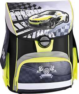 Schulranzenset 4-teilig Efalino Race Car