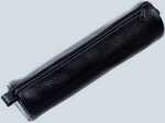 Schlamperrolle Leder schwarz ALASSIO 43031