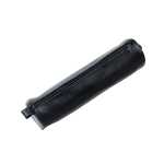 Schlamperrolle Leder schwarz ALASSIO 43031