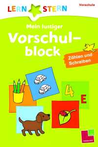 Lernstern Mein lustiger Vorschulblock Zählen und Schreiben ab 4 Jahren
