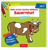 Mein erstes Buntes Malbuch Bauernhof - ab 24 Monaten