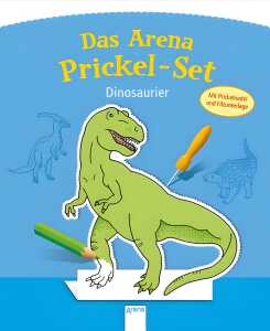 Das Arena Prickel-Set Dinosaurier