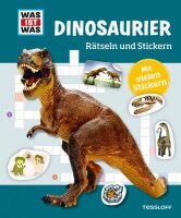 Was ist was Dinosaurier Rätseln und Stickern - ab 8...