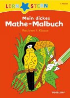 Lernstern Mein dickes Mathe Malbuch Rechnen - 1 Klasse ab...