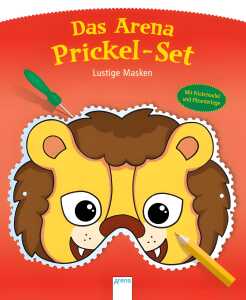 Mein Arena Prickel-Set Lustige Masken - ab 4 Jahren