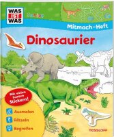 Was ist was Junior Mitmachheft Dinosaurier - ab 4 Jahren