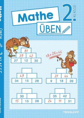 Mathe üben 2. Klasse 6-8 Jahren