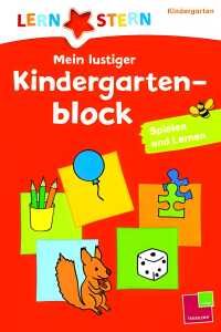 Lernstern Mein lustiger Kindergartenblock Spielen - und Lernen ab 3 J