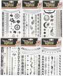 Trendige Metallic Tattoos 4020838380125