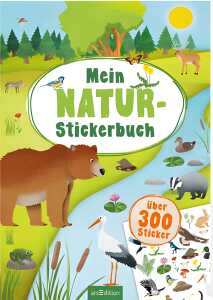 Mein Natur Stickerbuch Mit über 300 Stickern - ab 4 Jahren