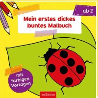 Mein erstes dickes buntes Malbuch - ab 24 Monaten