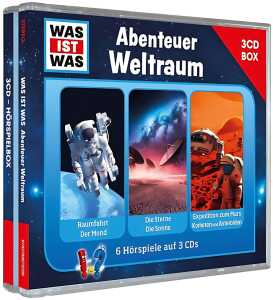 Was ist was CD 3er Box Abenteuer Weltraum