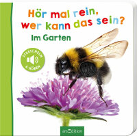 Buch Hör mal rein wer kann das sein? - Im Garten -...