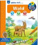 Buch Aktivheft Wald Stickern und Bastelbogen Wieso?...