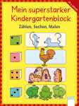 Mein superstarker Kinder- gartenblock Zählen,Malen -...