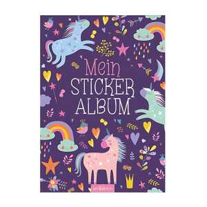 Mein Stickeralbum Einhörner - Ars Edition ab 3 Jahren