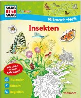 Was ist was Junior Mitmach Heft Insekten - ab 4 Jahren