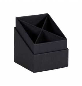 Stifteköcher S.O.H.O. schwarz, ca.8,6x8,6x10cm