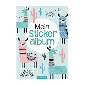 Mein Stickeralbum Lamas Ars Edition ab 3 Jahren