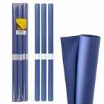 Buchschutzpapier 3er blau 2mx50cm reißfest,...