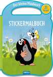 Stickermalbuch Der kleine Maulwurf 25 Sticker mit Henkel...