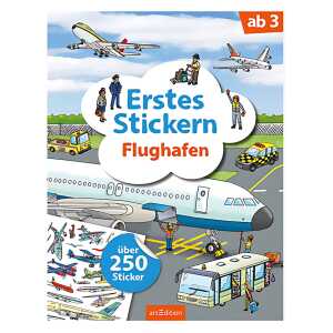 Erstes Stickern Flughafen über 250 Sticker - ab 3 Jahren ars Edition